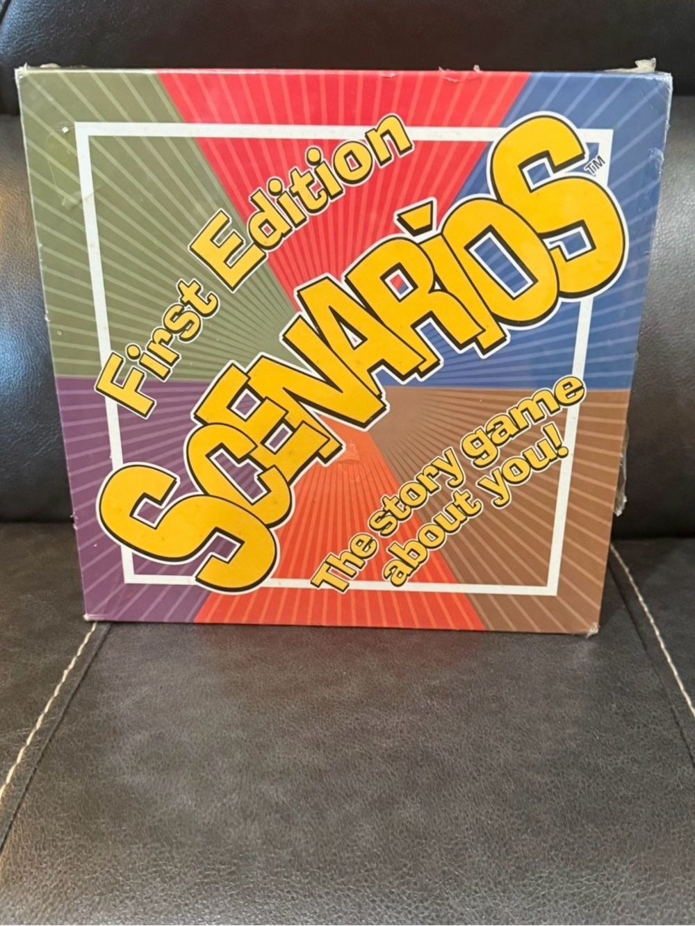 NEW FIRST EDITION SCENARIOS BOARD GAME- The Game About You 3-6 Players